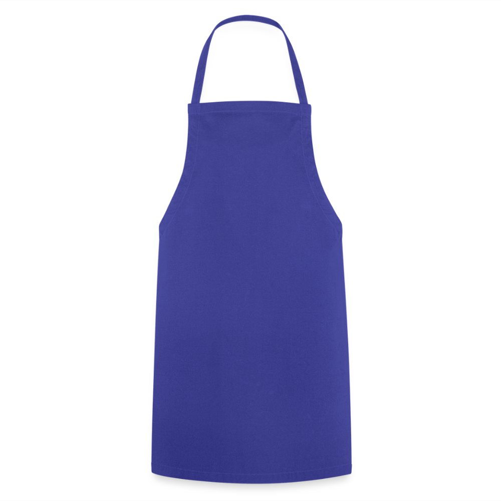 Personalisierbares Kochschürze Unisex 100% Baumwolle - Royalblau