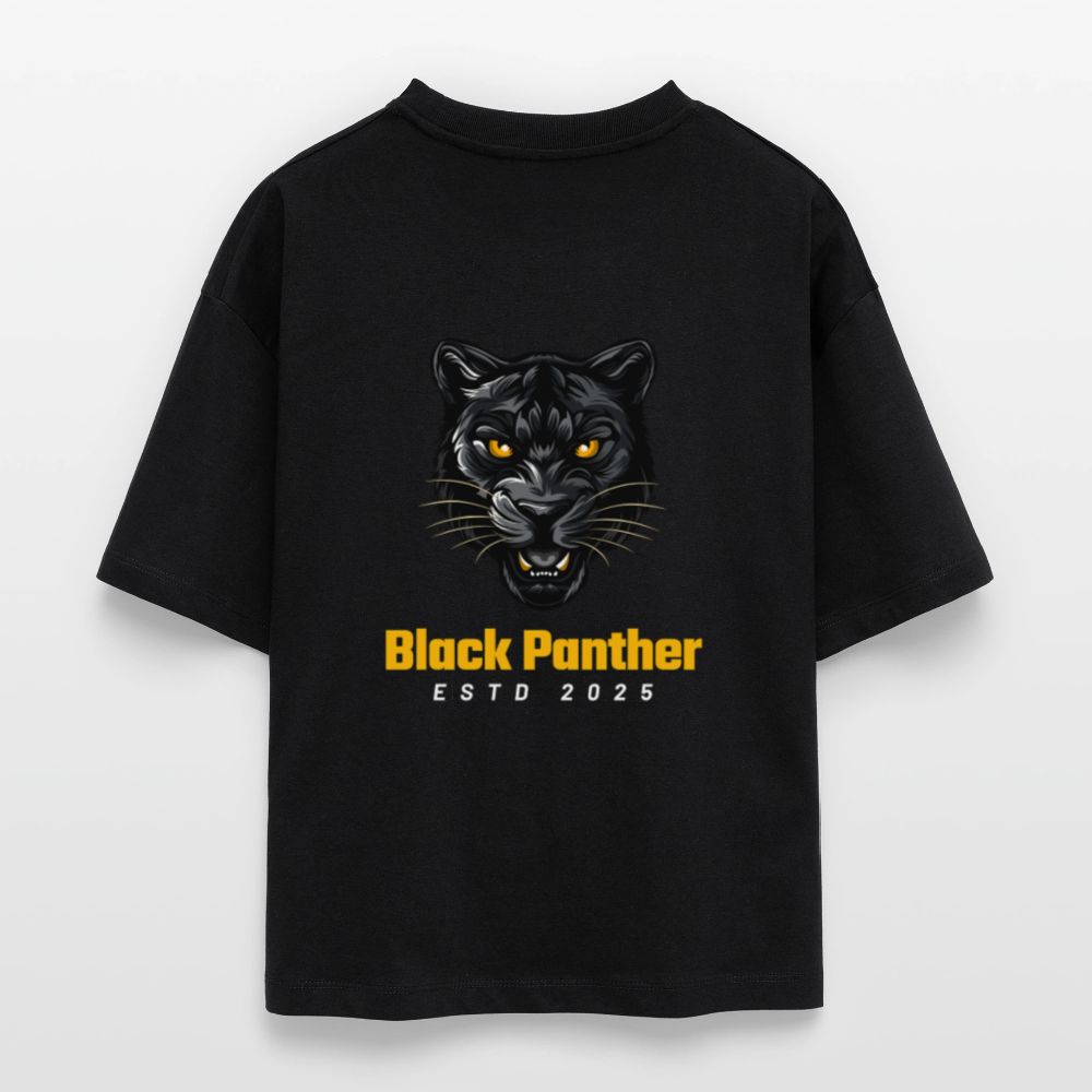 ♻️ 100% Bio Baumwolle Frauen T-Shirt - Schwarz