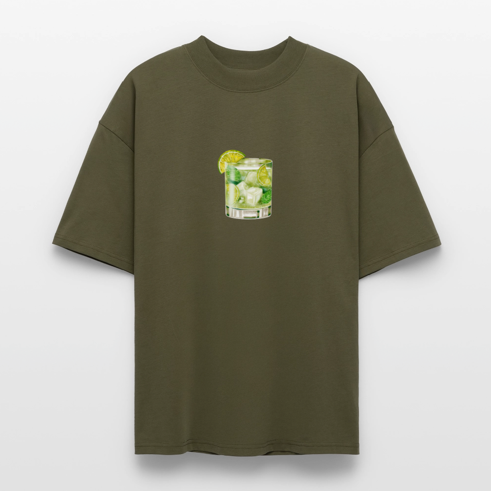 ♻️ 100% Bio Baumwolle Oversized T-Shirt - Khaki