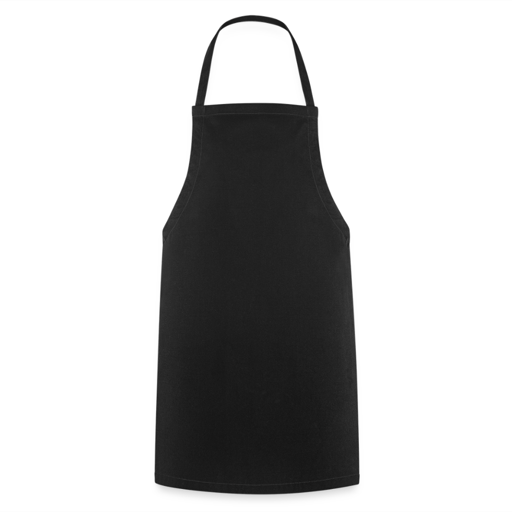 Personalisierbares Kochschürze Unisex 100% Baumwolle - Schwarz