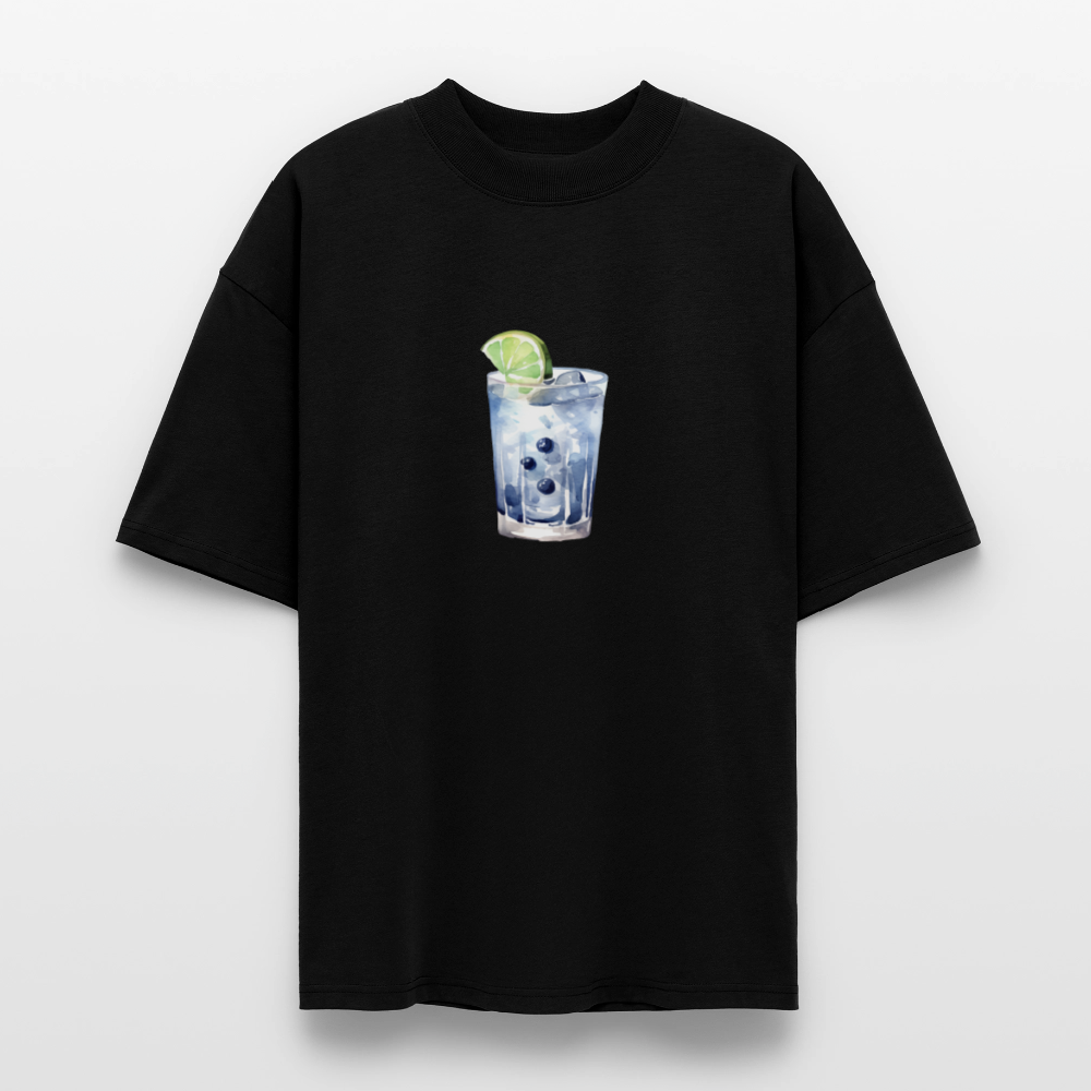 ♻️ 100% Bio Baumwolle Oversized T-Shirt - Schwarz