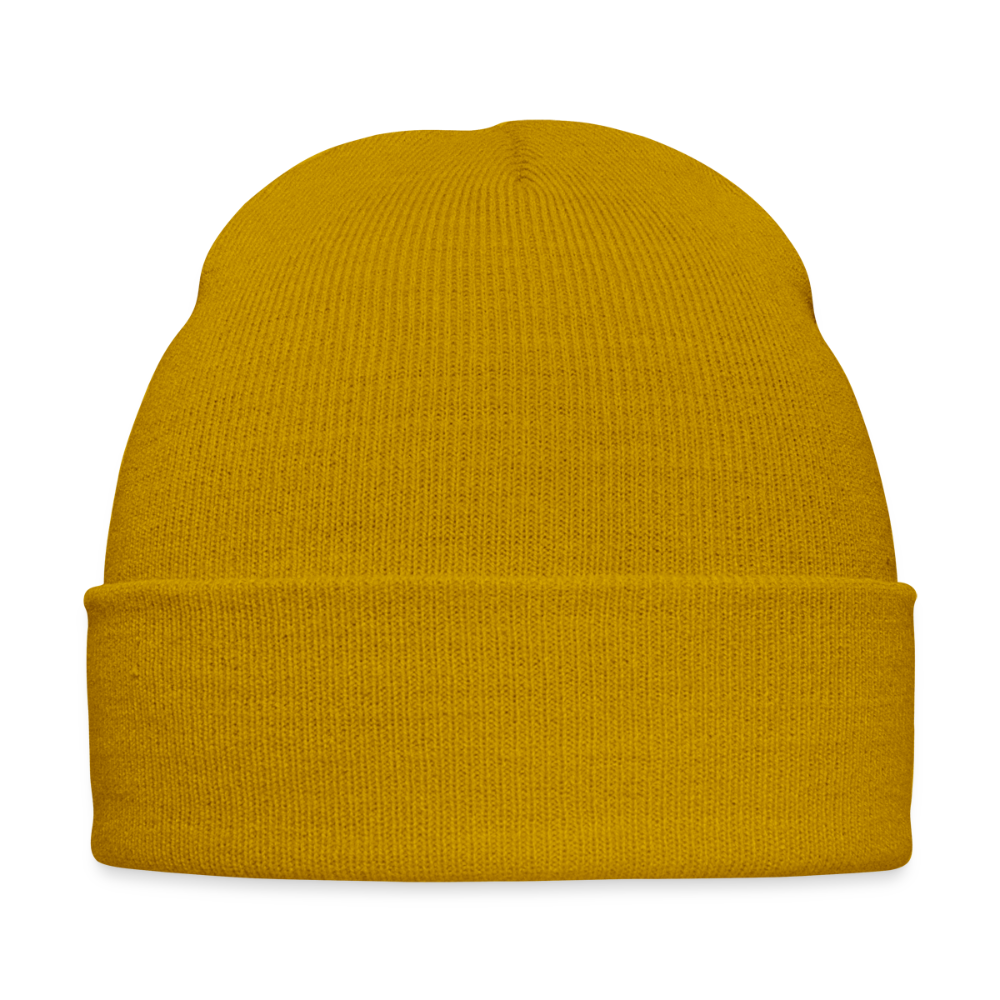 Personalisierbares Wintermütze - Senfgelb