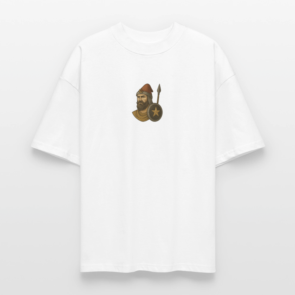 ♻️ 100% Bio Baumwolle Oversized T-Shirt Türkiye - Weiß