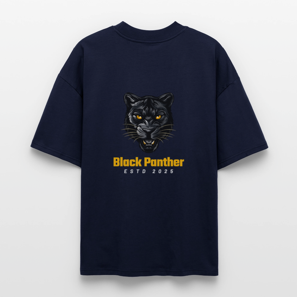 ♻️ 100% Bio Baumwolle Oversized T-Shirt - Navy