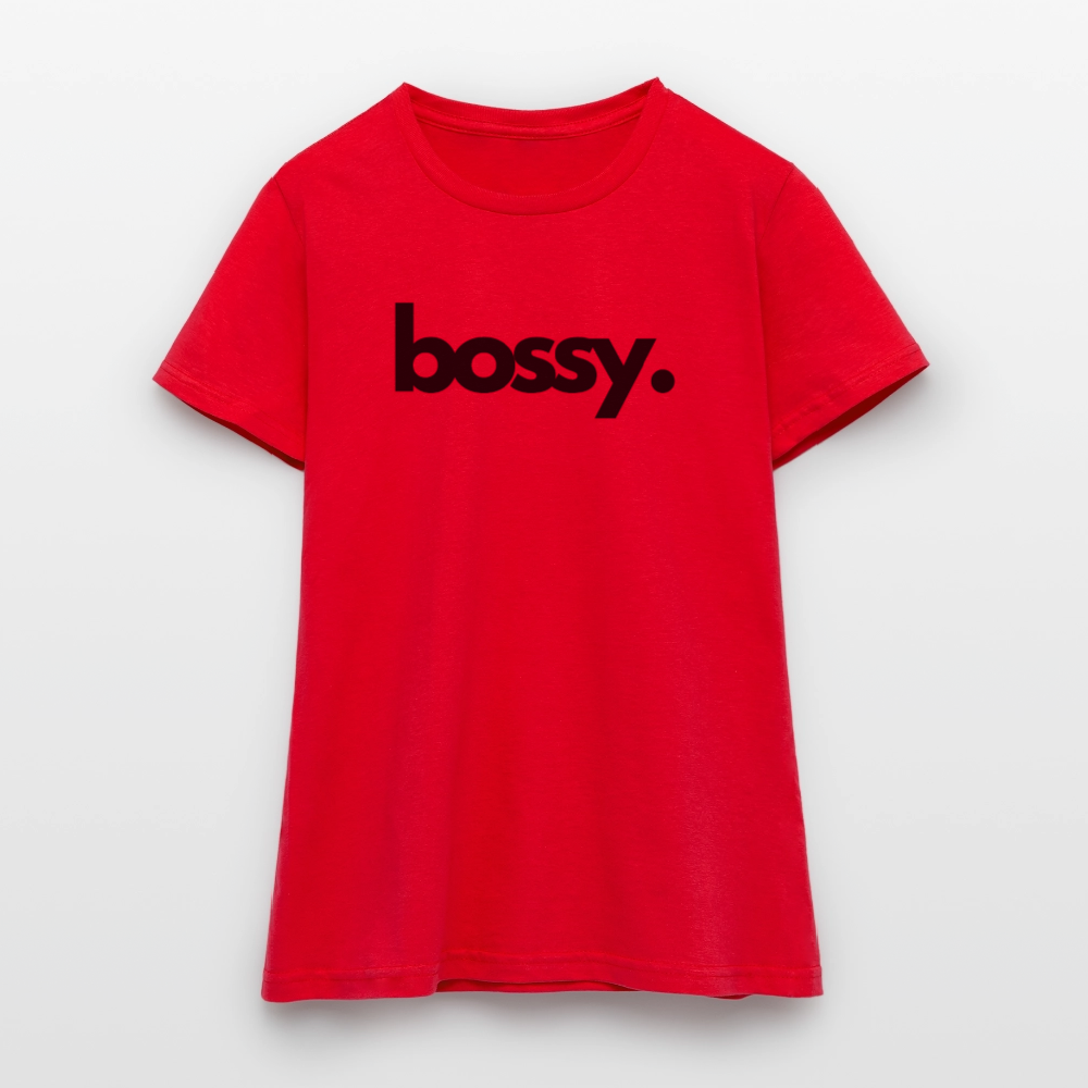 100% Baumwolle Frauen T-Shirt - Rot