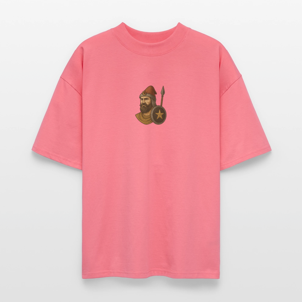 ♻️ 100% Bio Baumwolle Oversized T-Shirt Türkiye - Pink