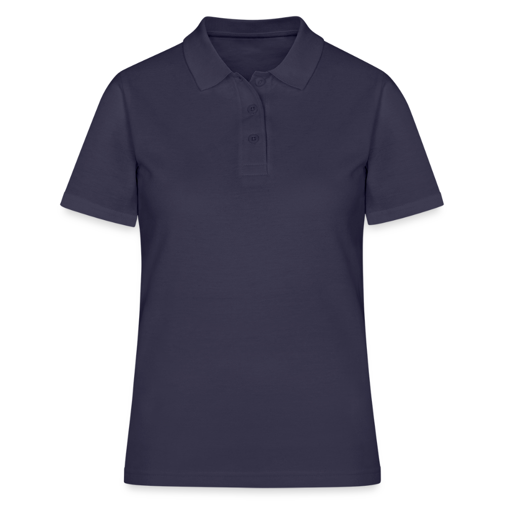 Personalisierbares Frauen Poloshirt 100% Baumwolle - Navy