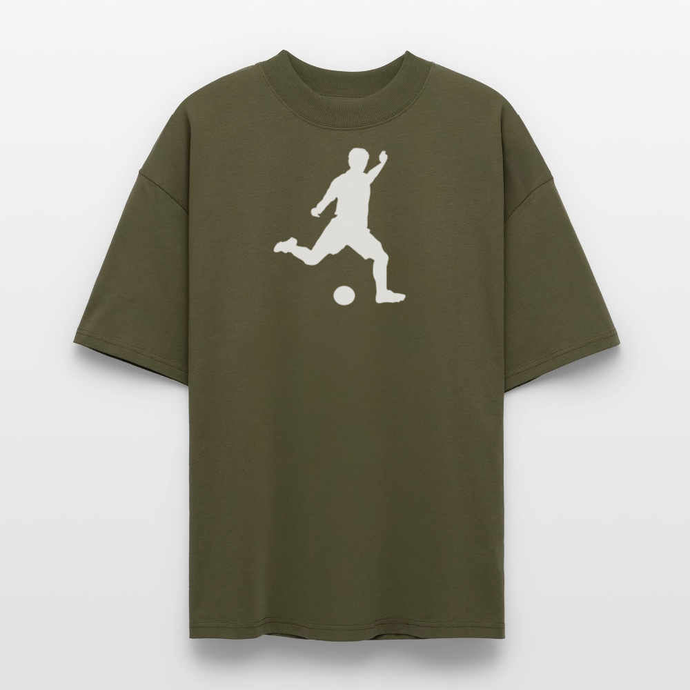 ♻️ 100% Bio Baumwolle Oversized T-Shirt - Khaki