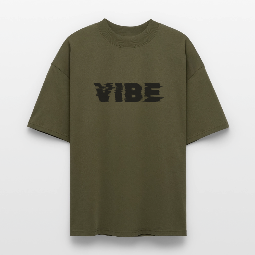 ♻️ 100% Bio Baumwolle Oversized Unisex T-Shirt - Khaki