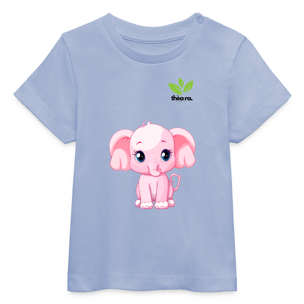 ♻️ Kinder 100% Bio-T-Shirt Baumwolle - Sky
