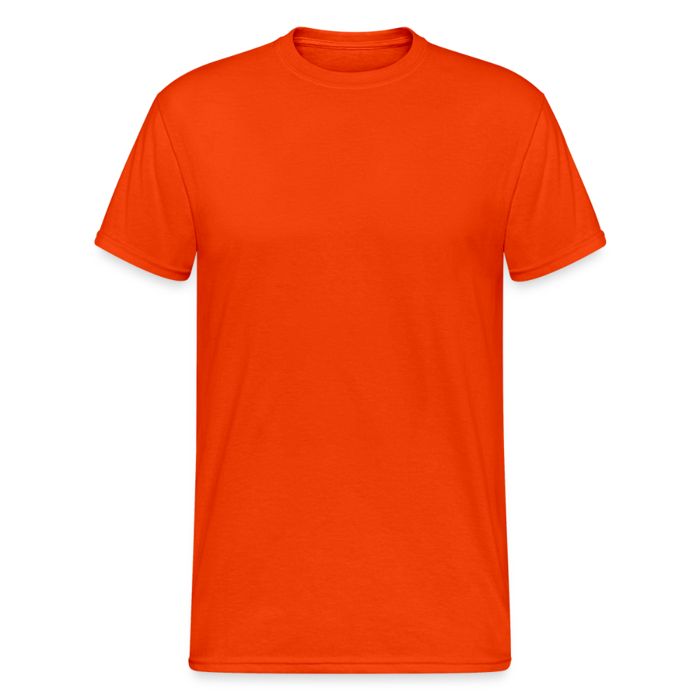 Personalisierbares Herren Heavy T-Shirt - kräftig Orange