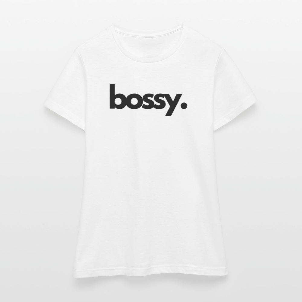 100% Baumwolle Frauen T-Shirt - Weiß