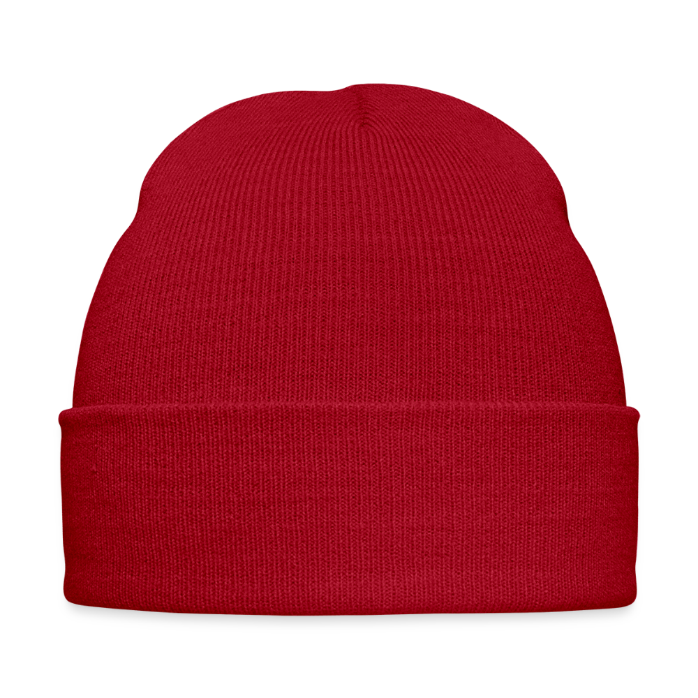 Personalisierbares Wintermütze - klassisch Rot