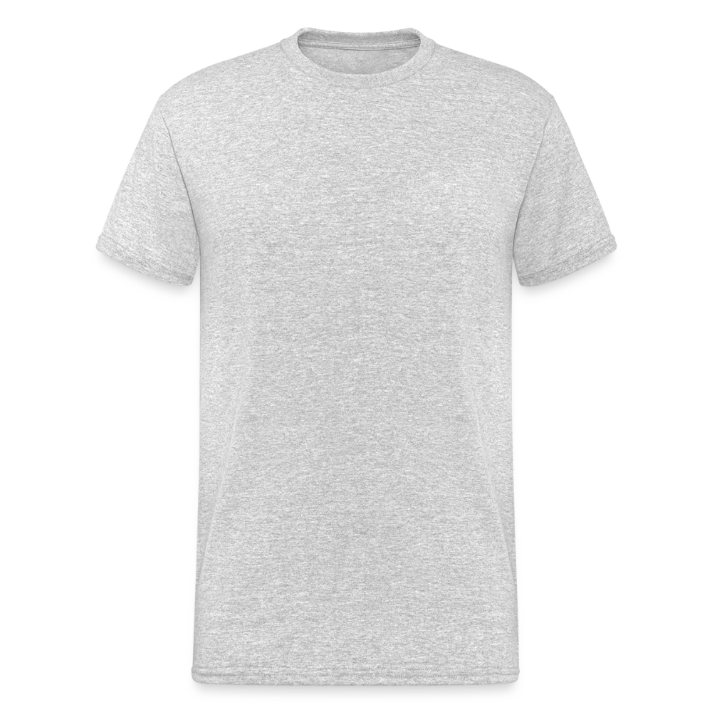 Personalisierbares Herren Heavy T-Shirt - Grau meliert