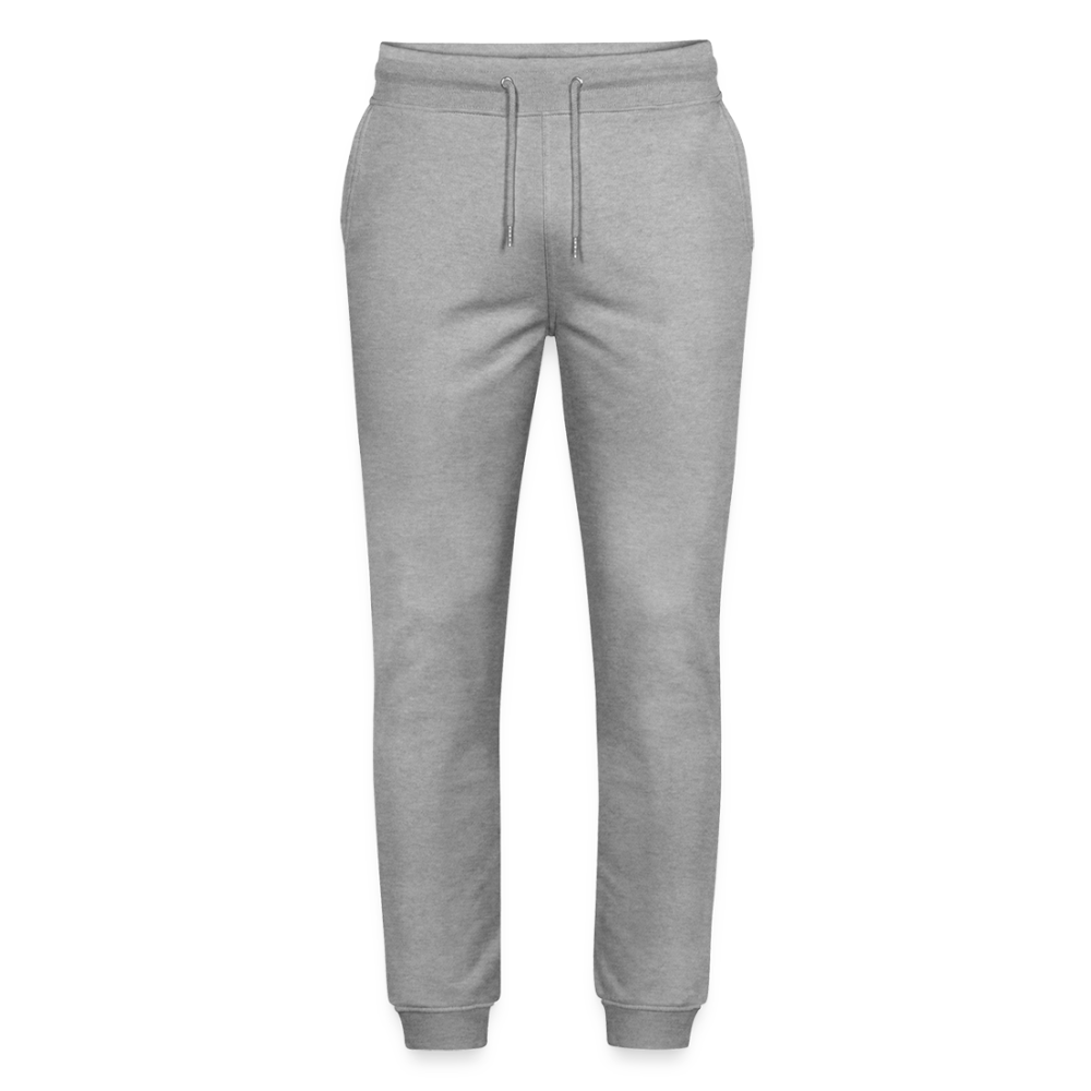 Personalisierbares Unisex 100% Bio Baumwolle Jogginghose - Grau meliert