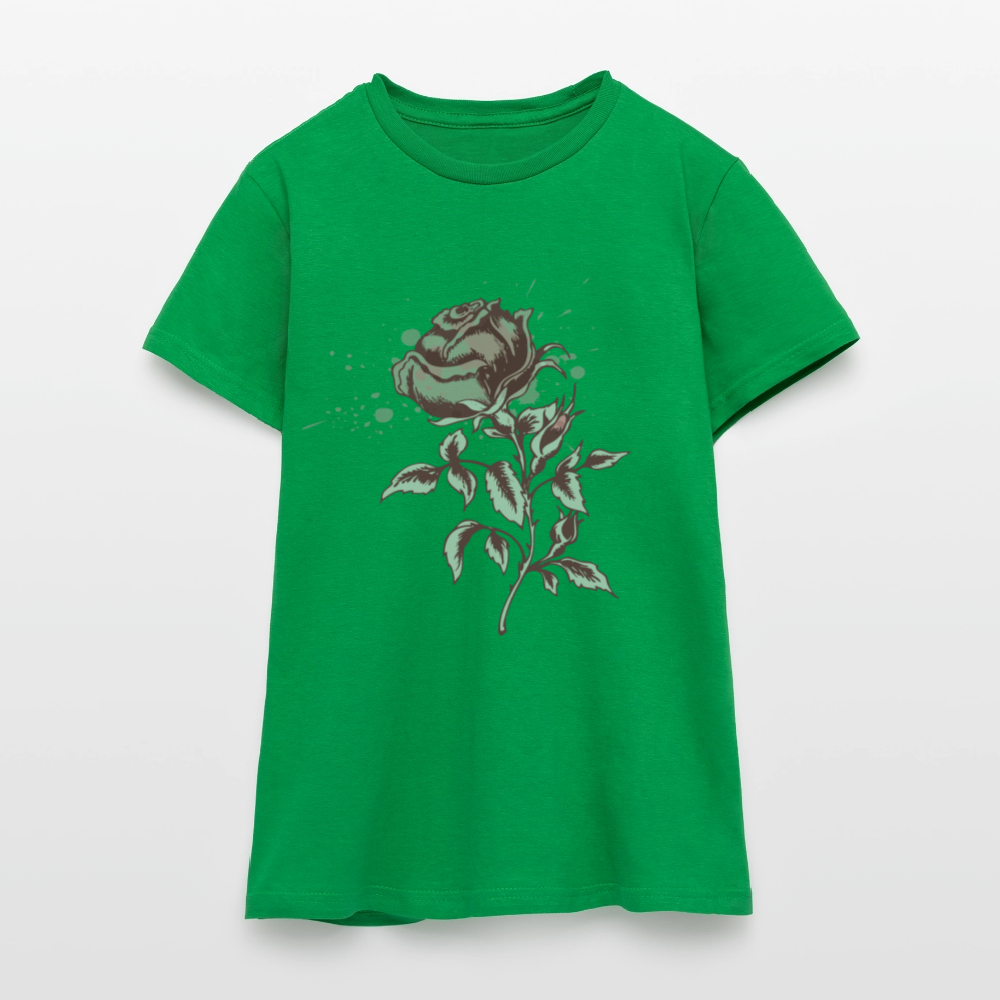Frauen T-Shirt 100% Baumwolle - Kelly Green