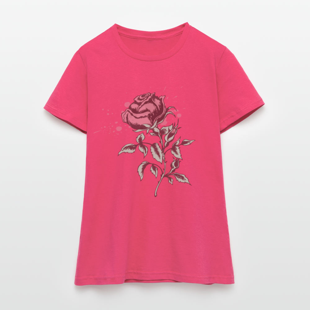 Frauen T-Shirt 100% Baumwolle - Azalea
