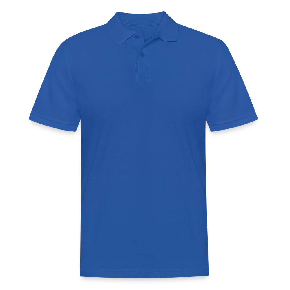 Personalisierbares Herren Poloshirt - Royalblau