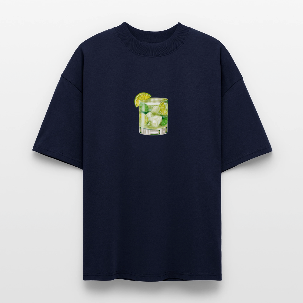♻️ 100% Bio Baumwolle Oversized T-Shirt - Navy