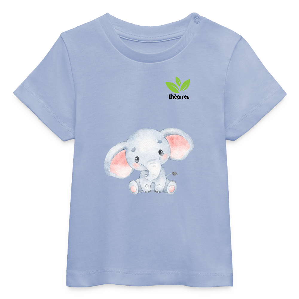 ♻️ Kinder 100% Bio-T-Shirt Baumwolle - Sky