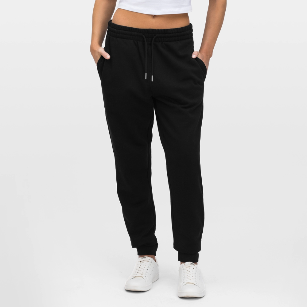 Personalisierbares Unisex 100% Bio Baumwolle Jogginghose - Schwarz