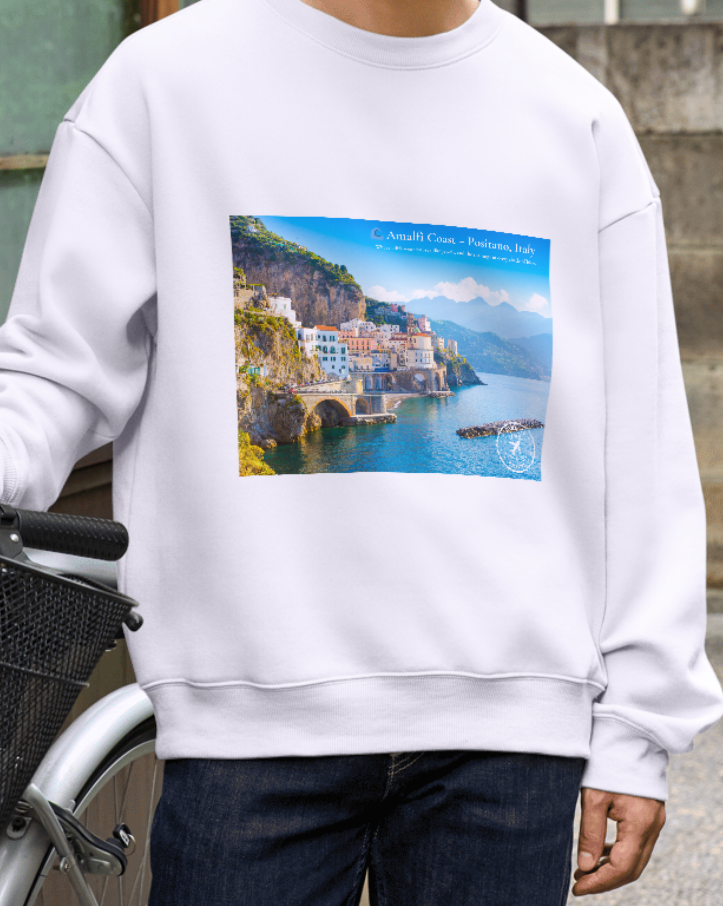THÈA RA – "Amalfi Moment" Pullover