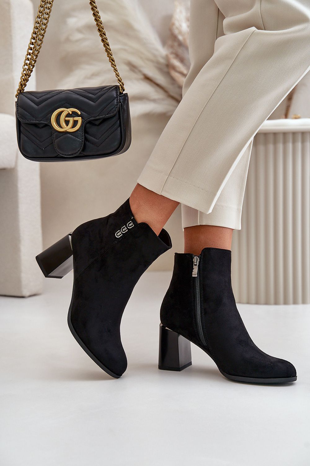 Stiefeletten mit Absatz model 199847 Step in style