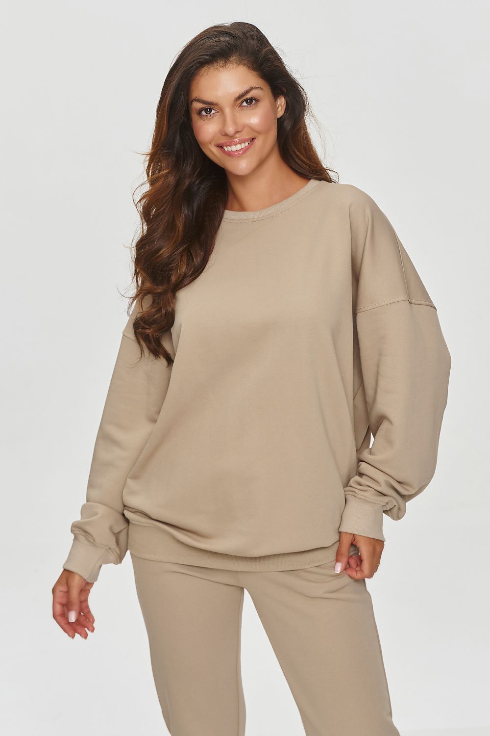 Sweater model 200127 Makadamia