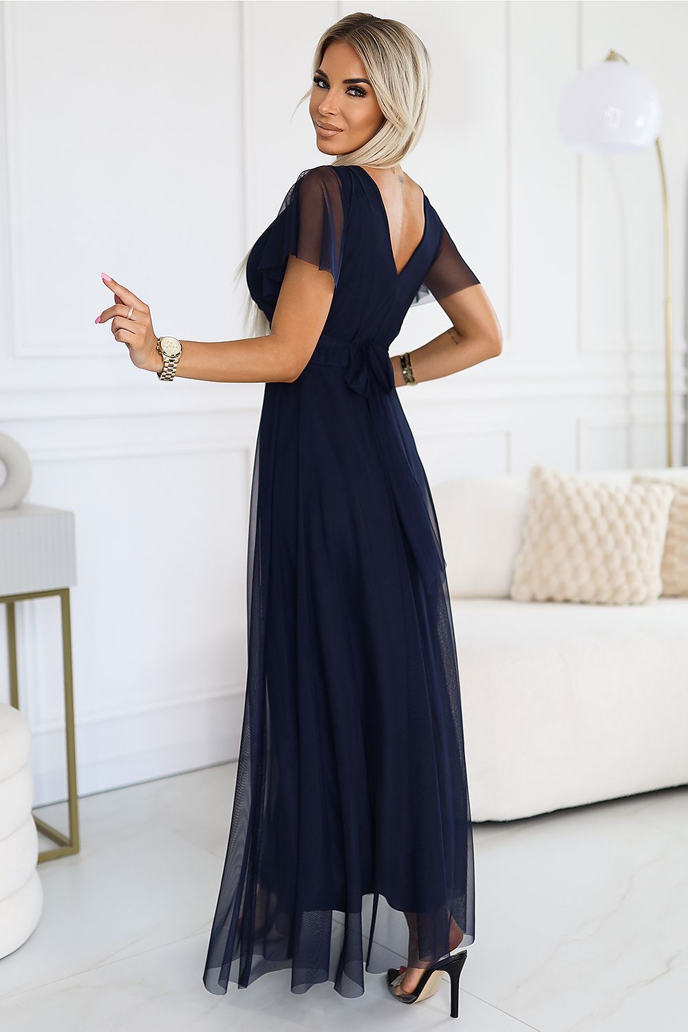 Langes Kleid model 203093 Numoco