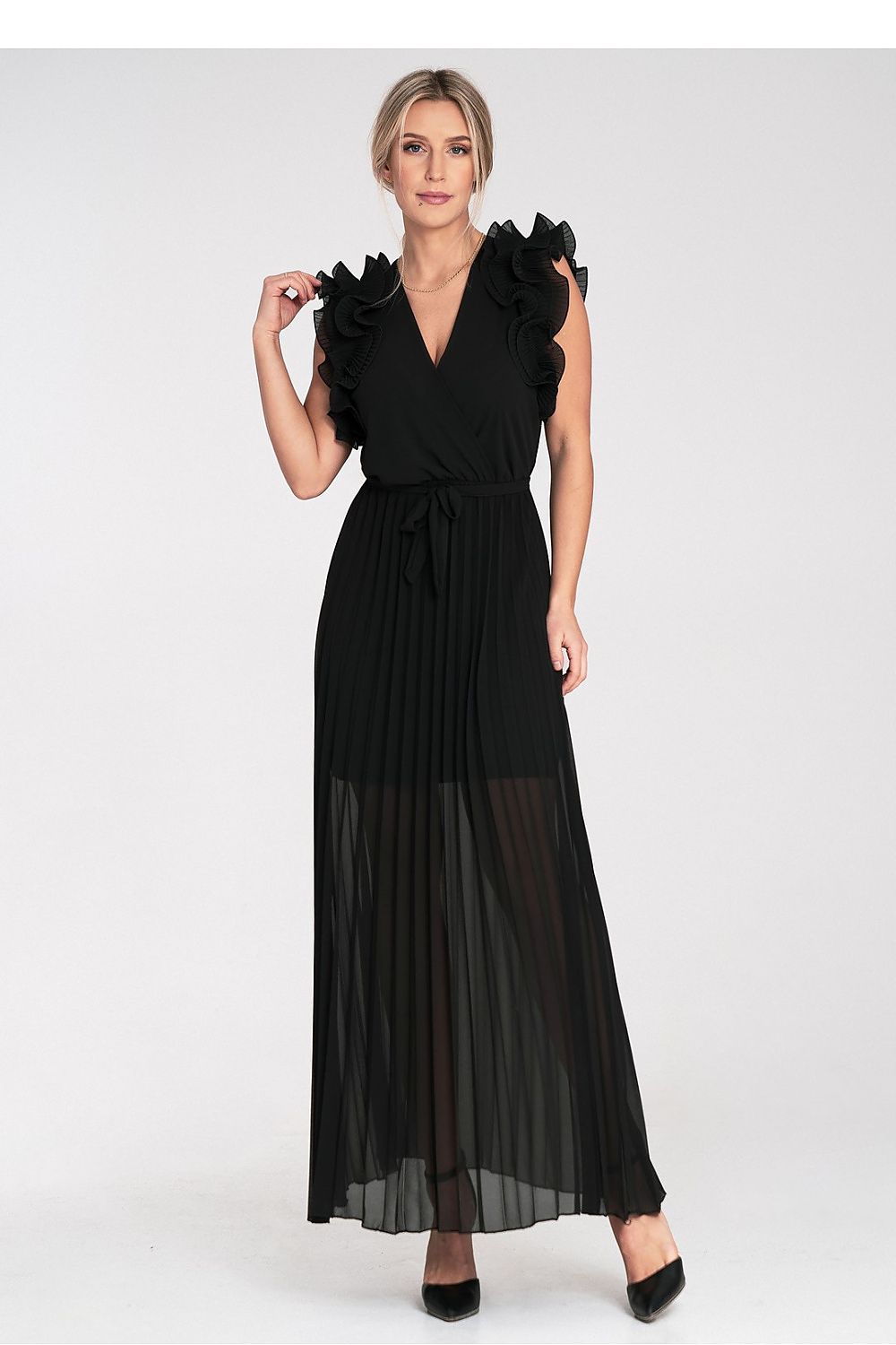 Langes Kleid model 214880 Figl