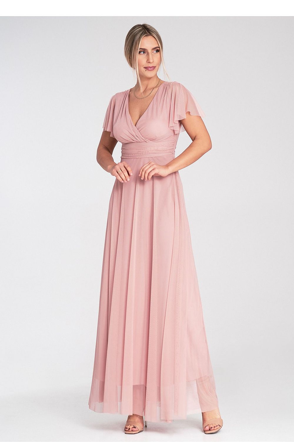 Langes Kleid model 214887 Figl