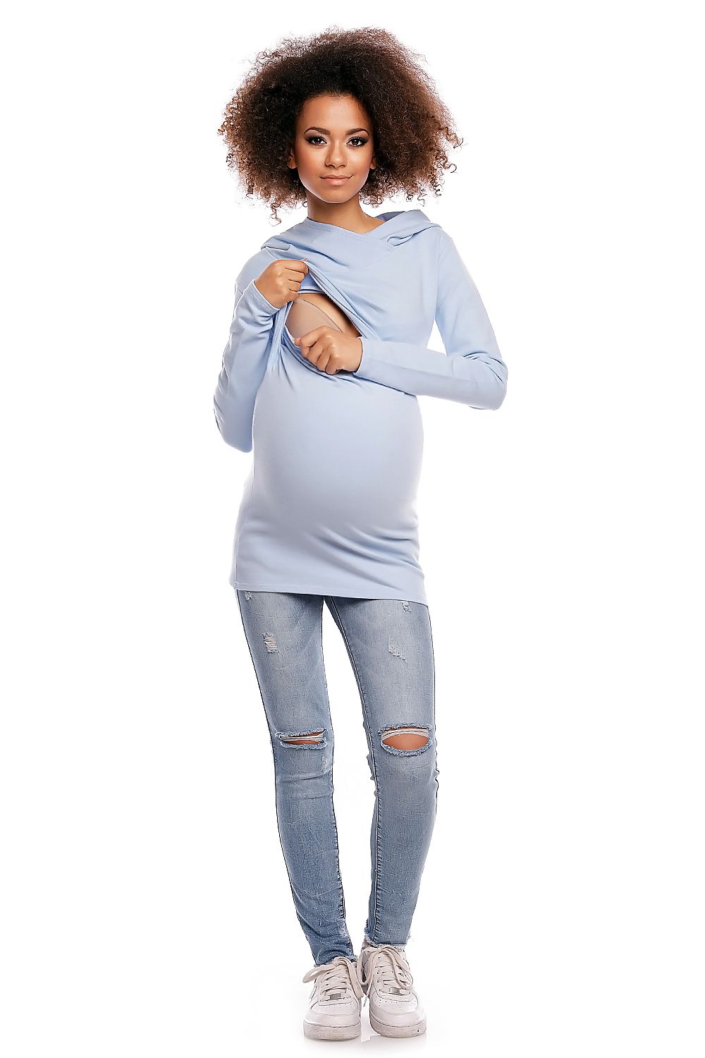 Schwangerschafts-Bluse model 84457 PeeKaBoo