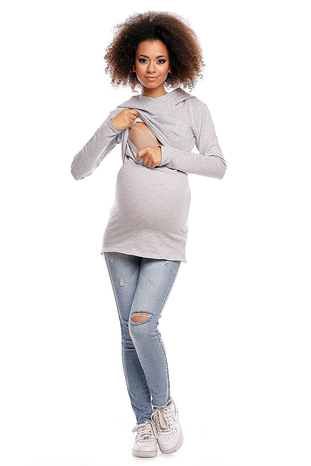 Schwangerschafts-Bluse model 84459 PeeKaBoo