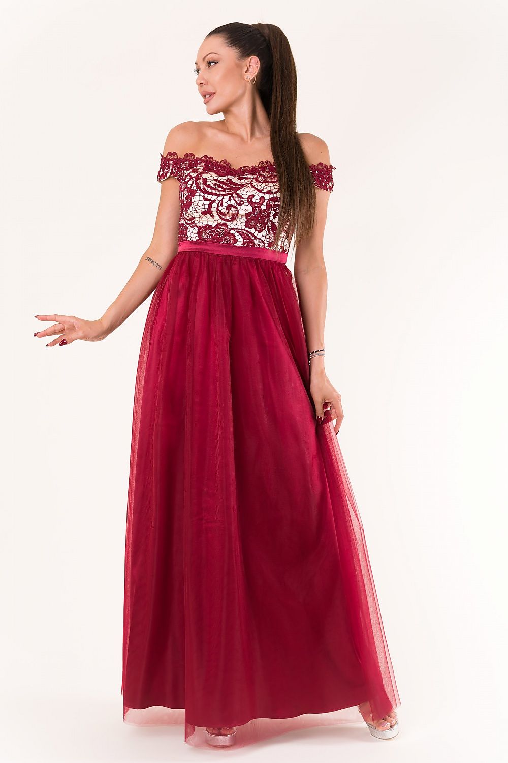 Langes Kleid model 134082 YourNewStyle
