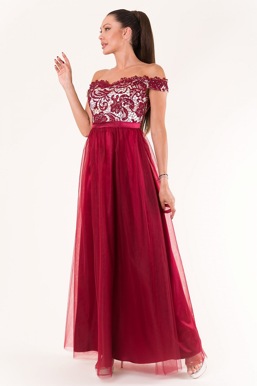 Langes Kleid model 134082 YourNewStyle
