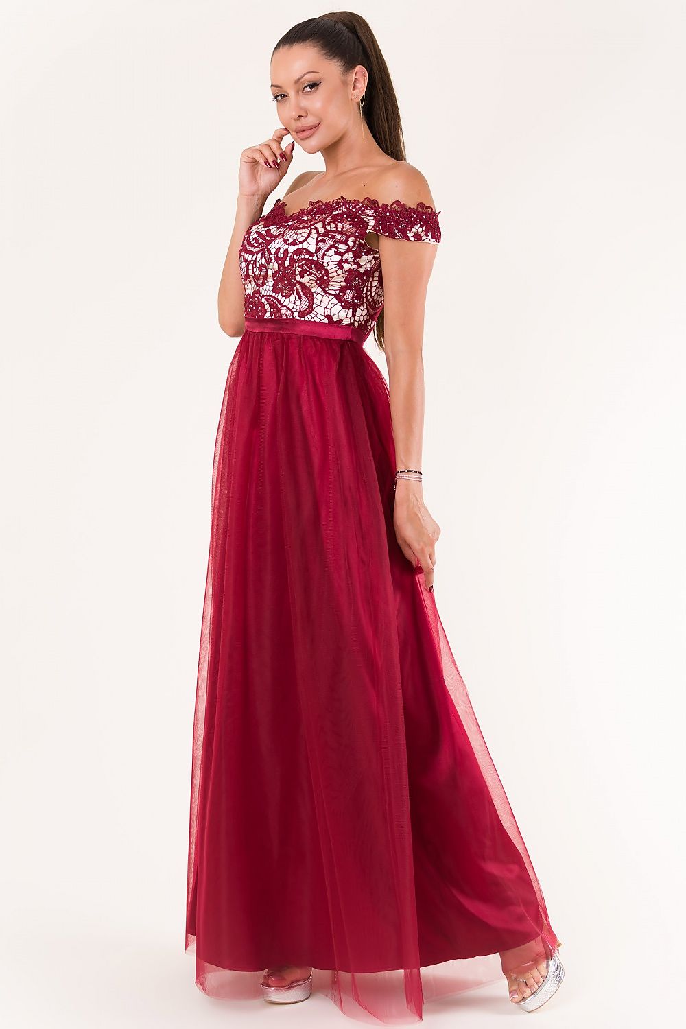 Langes Kleid model 134082 YourNewStyle