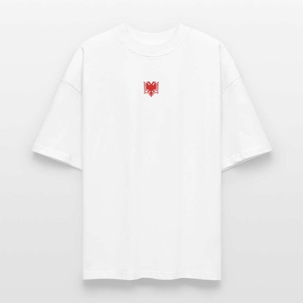 ♻️ 100% Bio Baumwolle Oversized Unisex T-Shirt - Weiß