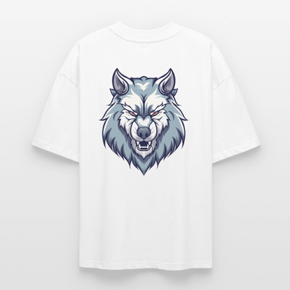 ♻️ 100% Bio Baumwolle Oversized Unisex T-Shirt - Weiß