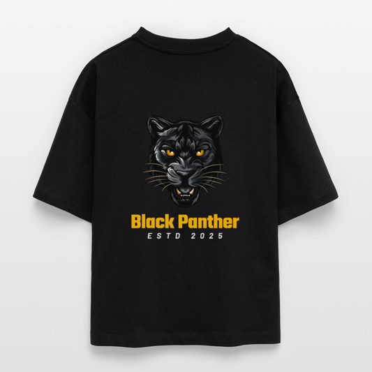 ♻️ 100% Bio Baumwolle Frauen T-Shirt - Schwarz