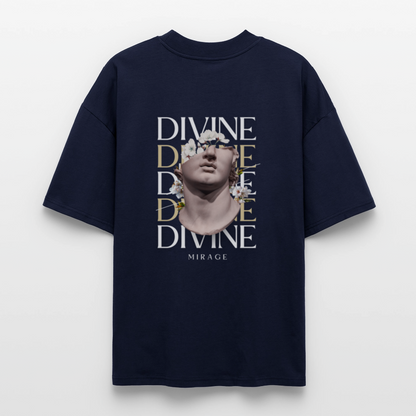 ♻️ 100% Bio Baumwolle Oversized T-Shirt - Navy
