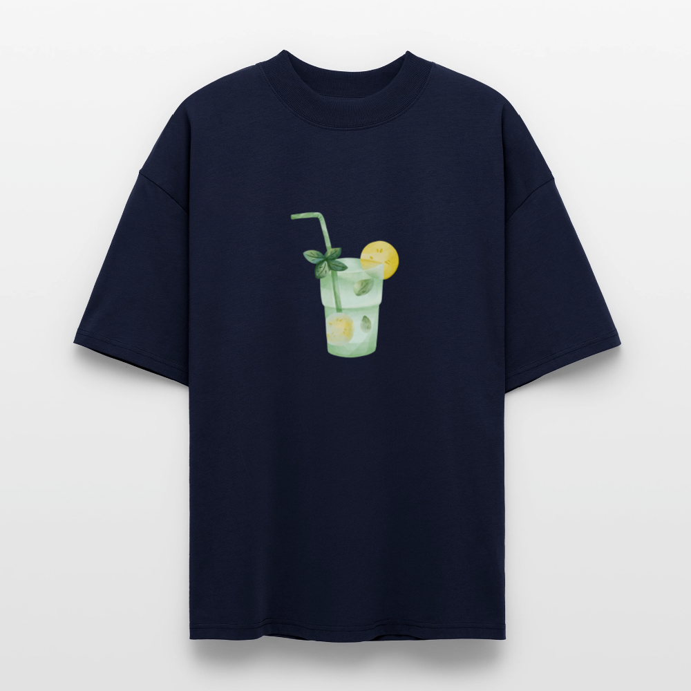 ♻️ 100% Bio Baumwolle Oversized T-Shirt - Navy