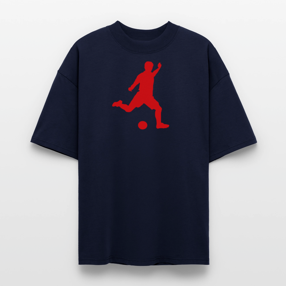 ♻️ 100% Bio Baumwolle Oversized T-Shirt - Navy