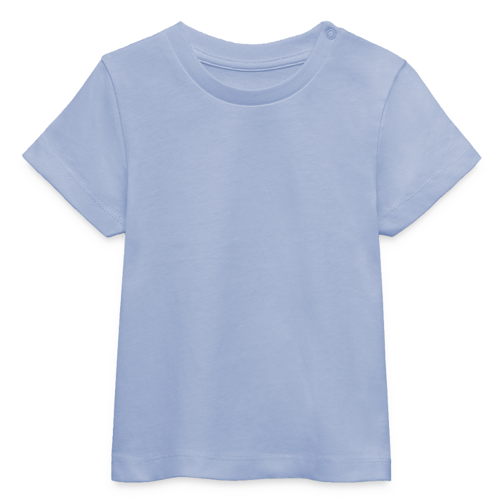 ♻️ Personalisierbares Baby Bio-T-Shirt - Sky