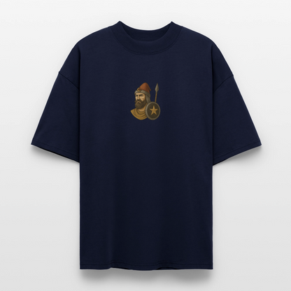 ♻️ 100% Bio Baumwolle Oversized T-Shirt Türkiye - Navy