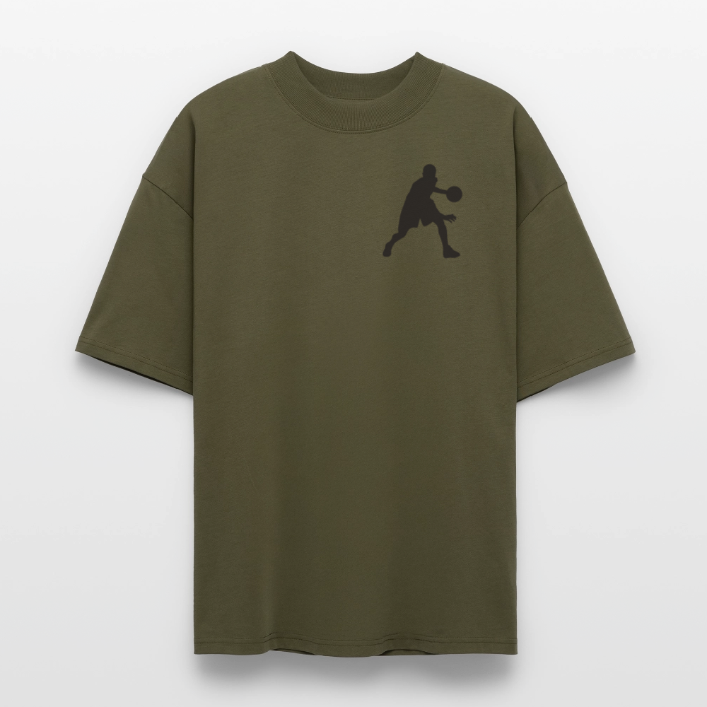 ♻️ 100% Bio Baumwolle Oversized T-Shirt - Khaki