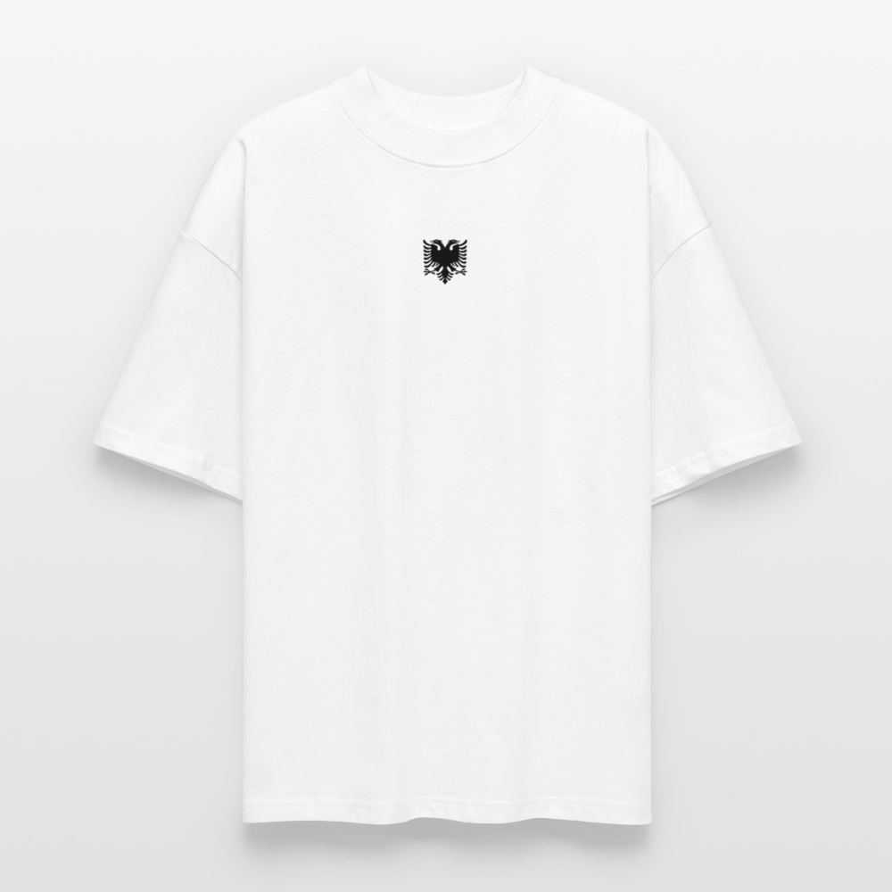 ♻️ 100% Bio Baumwolle Oversized Unisex T-Shirt - Weiß