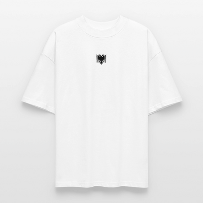 ♻️ 100% Bio Baumwolle Oversized Unisex T-Shirt - Weiß