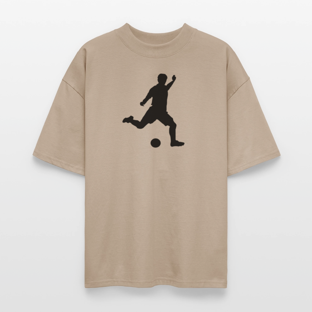 ♻️ 100% Bio Baumwolle Oversized T-Shirt - Steingrau