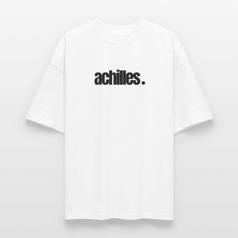♻️ 100% Bio Baumwolle Oversized T-Shirt - Weiß
