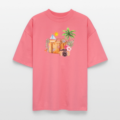 ♻️ 100% Bio Baumwolle Oversized T-Shirt - Pink 